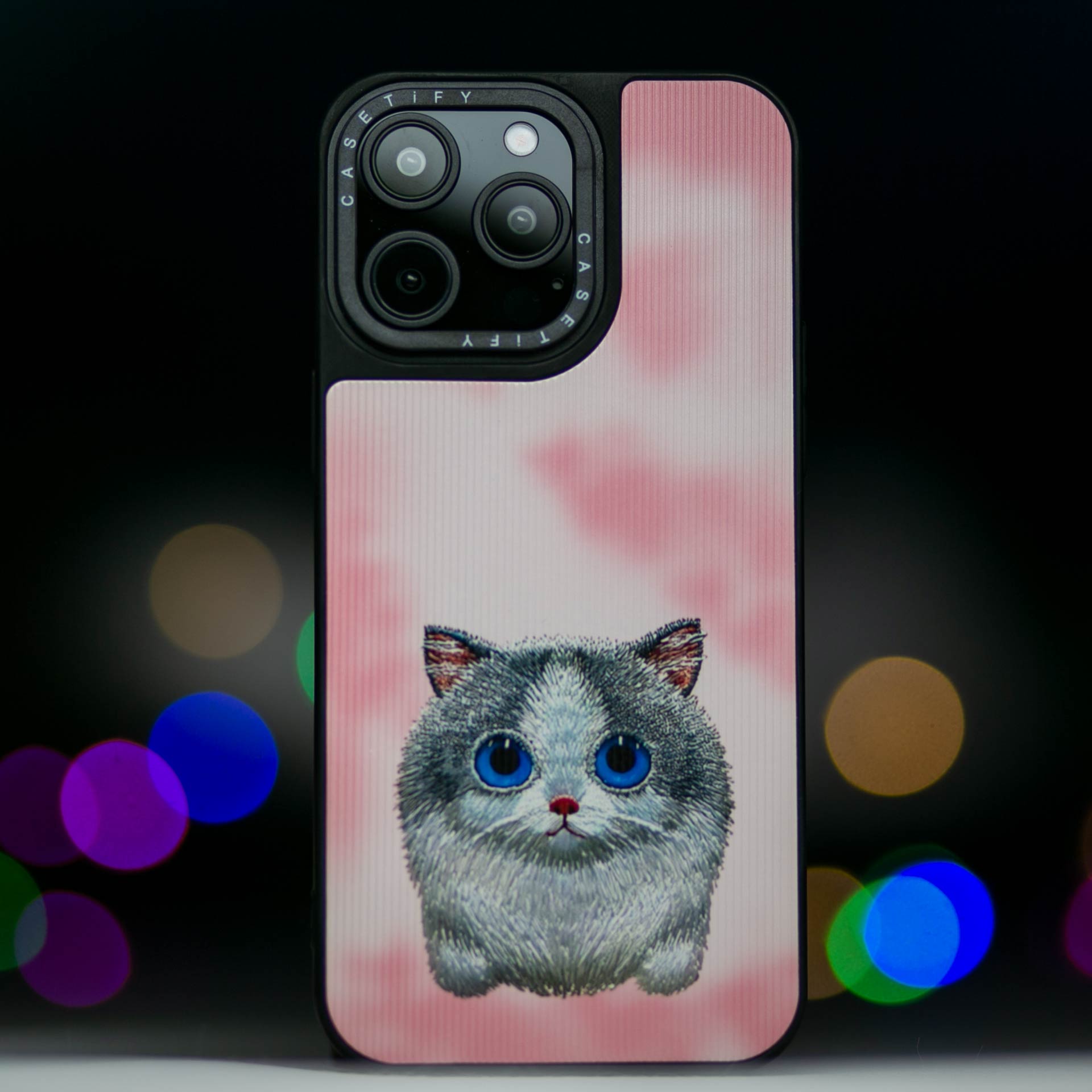 قاب گوشی کبریتی طرح گربه از برند اورجینال CASETIFY کد ( 136 )