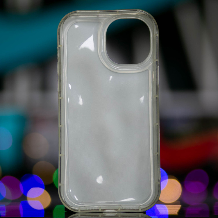قاب گوشی موج دار برجسته طرح JUST DO IT رنگ نقره ای کد ( 218 )