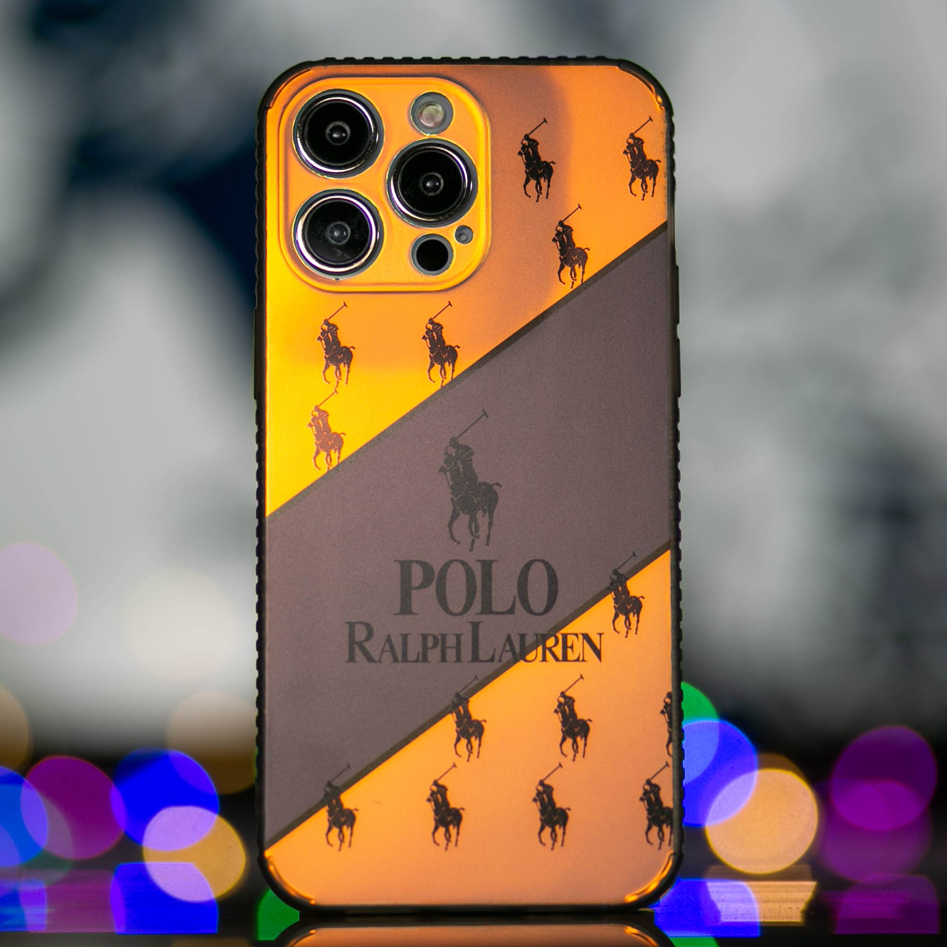 قاب گوشی هولوگرامی طرح POLO کد ( 222 )
