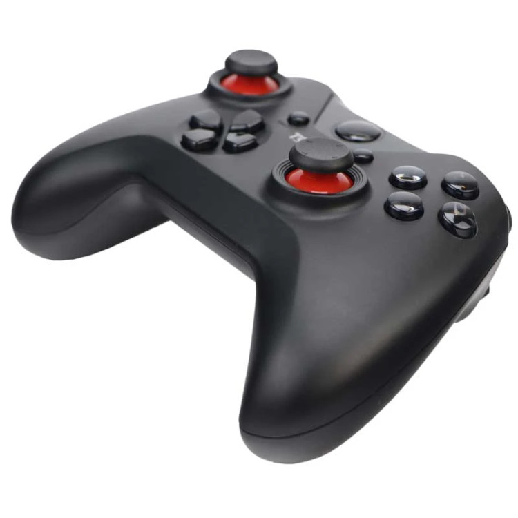 دسته بازی بیسیم تسکو مدل TG 135W با اتصال دانگل USB دارای 16 کلید و شوک کد (x-006)